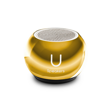 USPEAKER- Mini Speaker in Gold Mirror
