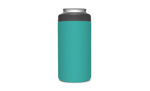 YETI Slim Rambler Colster - Aquifer Blue