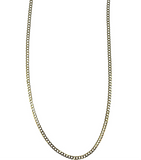 10kt Curb Chain 3.8mm 18"