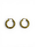 316L Yellow 30mm Hoop Fashion Earrings  S-ST-HP30MM-YW