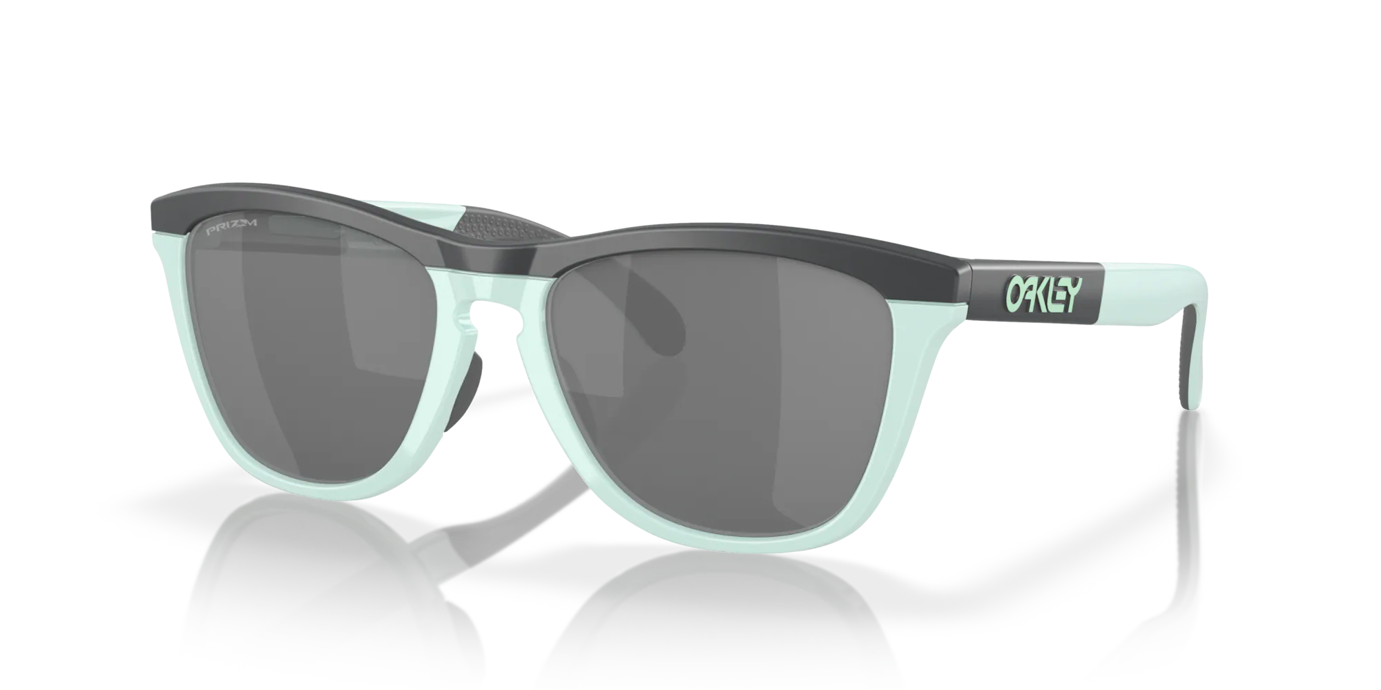 Oakley OO9284 Frogskins Range Sunglasses (Carbon/Blue Milkshake)