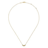 GABRIEL & CO- 14K Yellow Gold Angel Wings Necklace