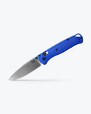 BENCHMADE- Bugout Knife in Blue Grivory