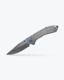 BENCHMADE- Narrows Knife in Gray Titanium Drop-Point