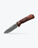 BENCHMADE- Grizzly Creek Knife in Stabilized Wood - Drop Point