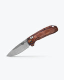 BENCHMADE- North Fork in Stabilized Wood Drop-Point