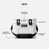 YETI- Roadie 15 Hard Cooler in Pace Purple/Blue
