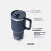 YETI- 30oz Travel Mug in Sea Stone