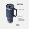 YETI- 40oz Travel Straw Mug in Pace Purple