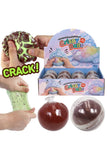 Chocolate Cracking Clay Squishy Ball