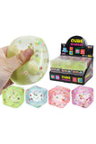 Colorful Fruit Slices Squishy Cube