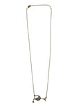 14kt Diamond Wine Glass Necklace