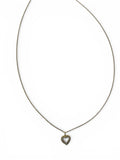 14kt Diamond Heart Pendant Necklace