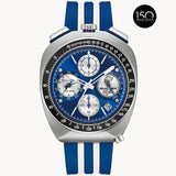 BULOVA- Blue Dial Shelby Racer Chronograph Watch