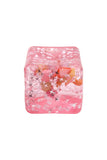 Glittery Seashell Ocean Squishy Cube