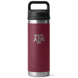 YETI- Texas A&M 18oz Chug Bottle in Maroon
