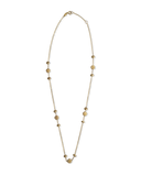 14kt Disc Station Necklace G-HM-6N3118