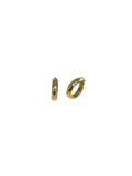 10kt Concave Hoop Earrings G-TU-TE1410-15-10