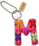 CONSUELA- Pink Felt Letter Charm: M
