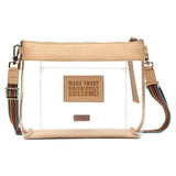 CONSUELA- Diego Clear Downtown Crossbody