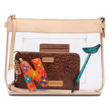 CONSUELA- Diego Clear Downtown Crossbody