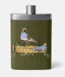 YETI- Flask in Upland Bird Olive