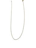 14Kt Gold Singapore Foxtail Chain