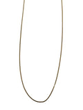 LUKA GOLD- Hollow Tight Curb Chain 22”