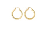 Gold Plated Hoops (4x20mm)