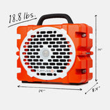 TURTLEBOX- Grande Speaker in Orange