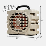 TURTLEBOX- Grande Speaker in Tan