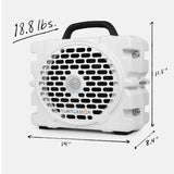 TURTLEBOX- Grande Speaker in White