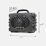 TURTLEBOX- Generation 3 Speaker in Gray/Black