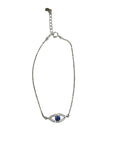 .925 CZ Evil Eye Bracelet