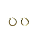 LUKA GOLD- 10kt Tube Hoop Earrings