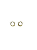 LUKA GOLD- 10kt Wide Hoop Earrings