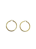 LUKA GOLD- 10kt Tube Hoop Earrings