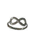 .925 Sterling Silver Infinity Ring