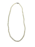 Sterling Silver White Akoya Fresh Water Pearl Necklace PRLNK0185