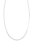 .925 Snake Sided Silver Chain 16"