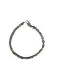 Sterling Silver Rolo Bracelet 5.1 mm S-FE-SSDHM18RH-85