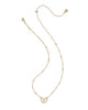KENDRA SCOTT- Cailey Butterfly Pendant Necklace in Gold Ivory Mother of Pearl