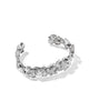 KENDRA SCOTT- Cailey Flower Vintage Silver Cuff Bracelet