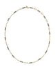 KENDRA SCOTT- Courtney Enamel Link Necklace in Gold Black Enamel
