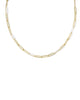 KENDRA SCOTT- Courtney Enamel Link Necklace in Gold White Enamel