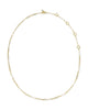 KENDRA SCOTT- Courtney Enamel Link Necklace in Gold White Enamel