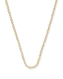 KENDRA SCOTT- Emery Tennis Necklace in Gold White Crystal