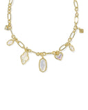 KENDRA SCOTT- Icon Charm Necklace in Gold Neutral Mix