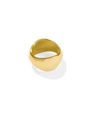 KENDRA SCOTT- Kaia Band Ring in Gold Metal