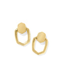KENDRA SCOTT- Kaia Gold Metal Open Frame Earrings